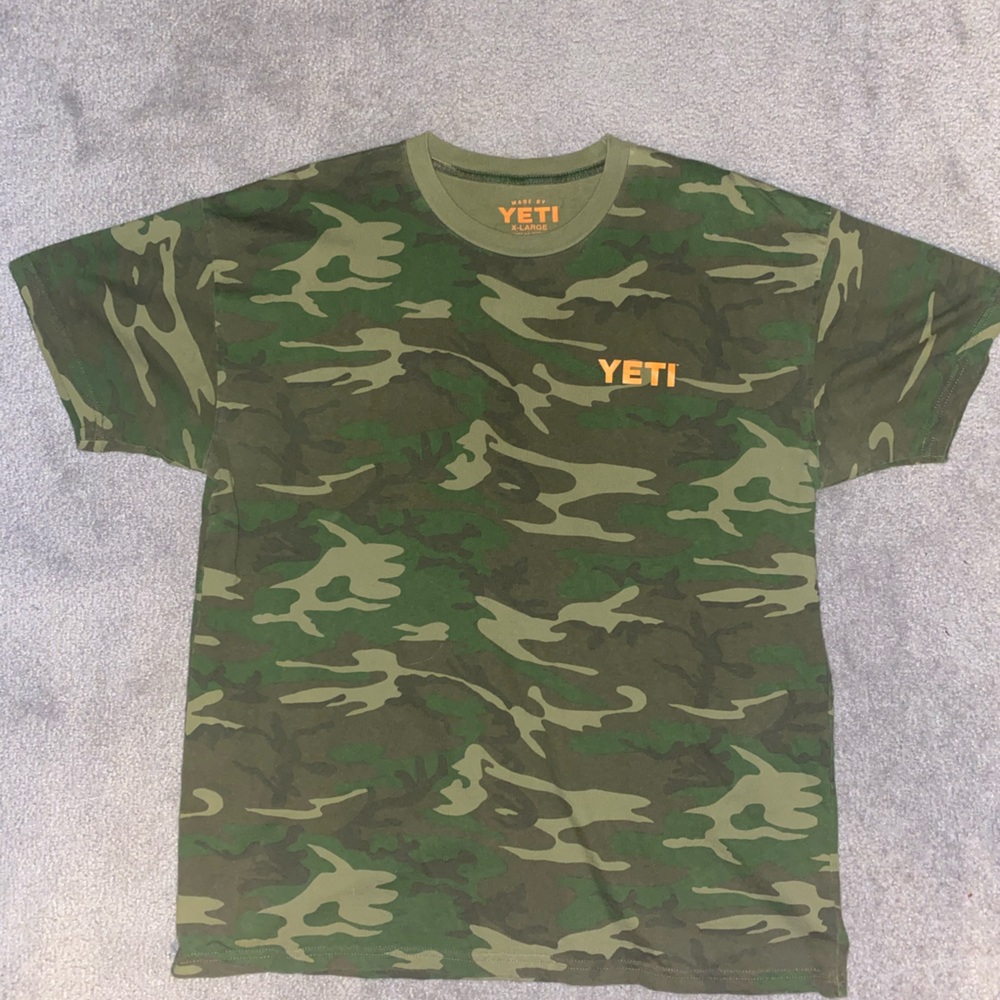 Camo Yeti tshirt